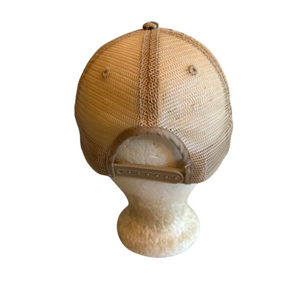 Leopard Print Mesh Back Trucker Hat Embroidered Thunderbird Patch Adjustable - Picture 3 of 5